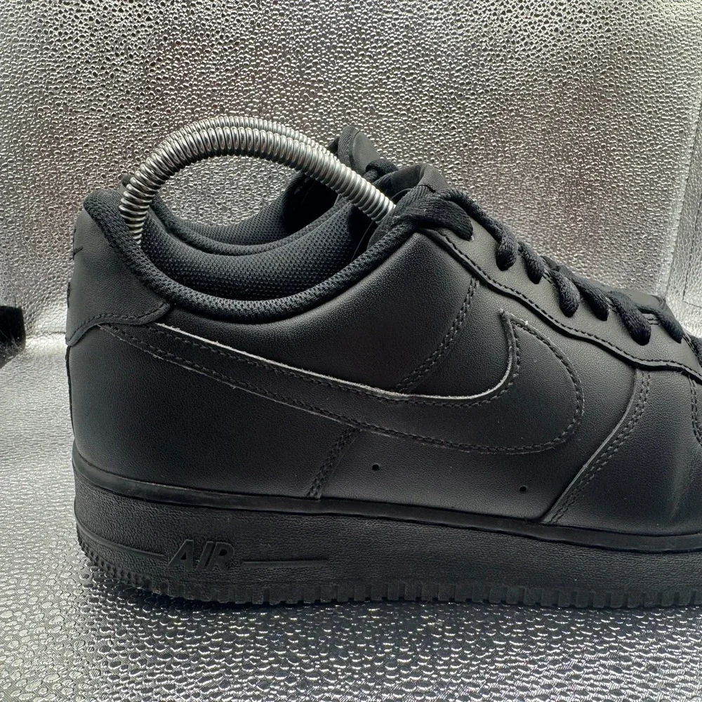 Size 14 Nike Air Force 1 '07 Triple Black Retro OG Mens Comfort Shoes CW2288-001